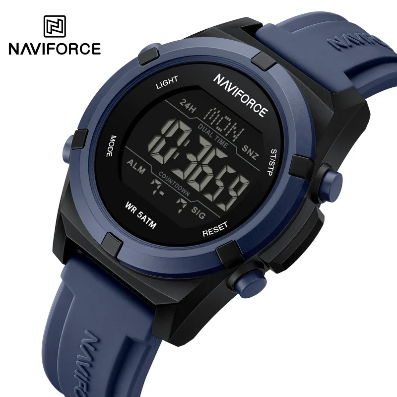 Men'S Fashion Week 2026 - NAVIFORCE 2026 Herrenuhren mit Alarm, Stoppuhr,