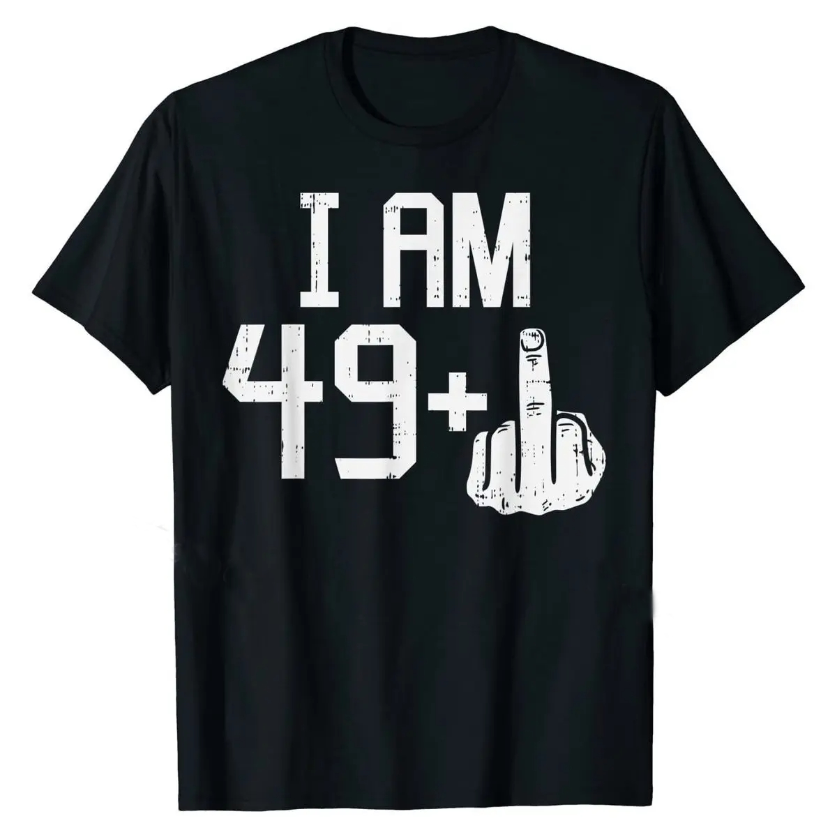 Men'S Fashion Over 50 - Herren 49 1 plus Mittelfinger fünfzig