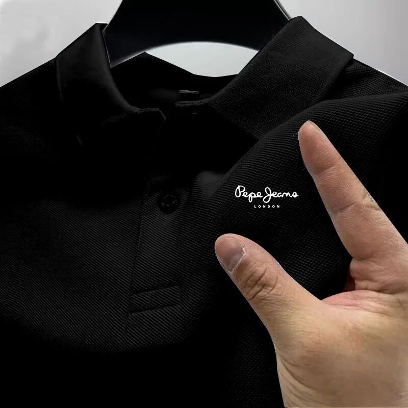 Men'S Fashion Golf Clothing - Herren Kurzarm-Poloshirt 2026 Neues Business-Casual Atmungsaktives