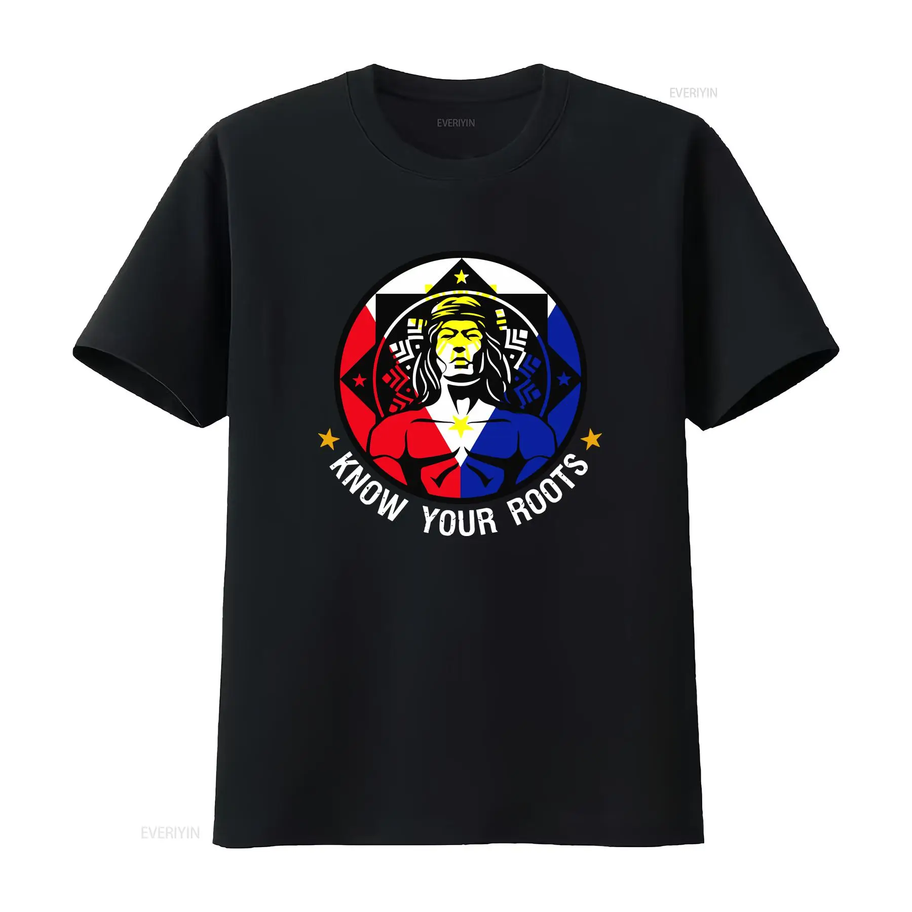 Men'S Fashion Philippines - Chief Lapu Philippines Pinoy T-Shirt, Vintage-Stil,