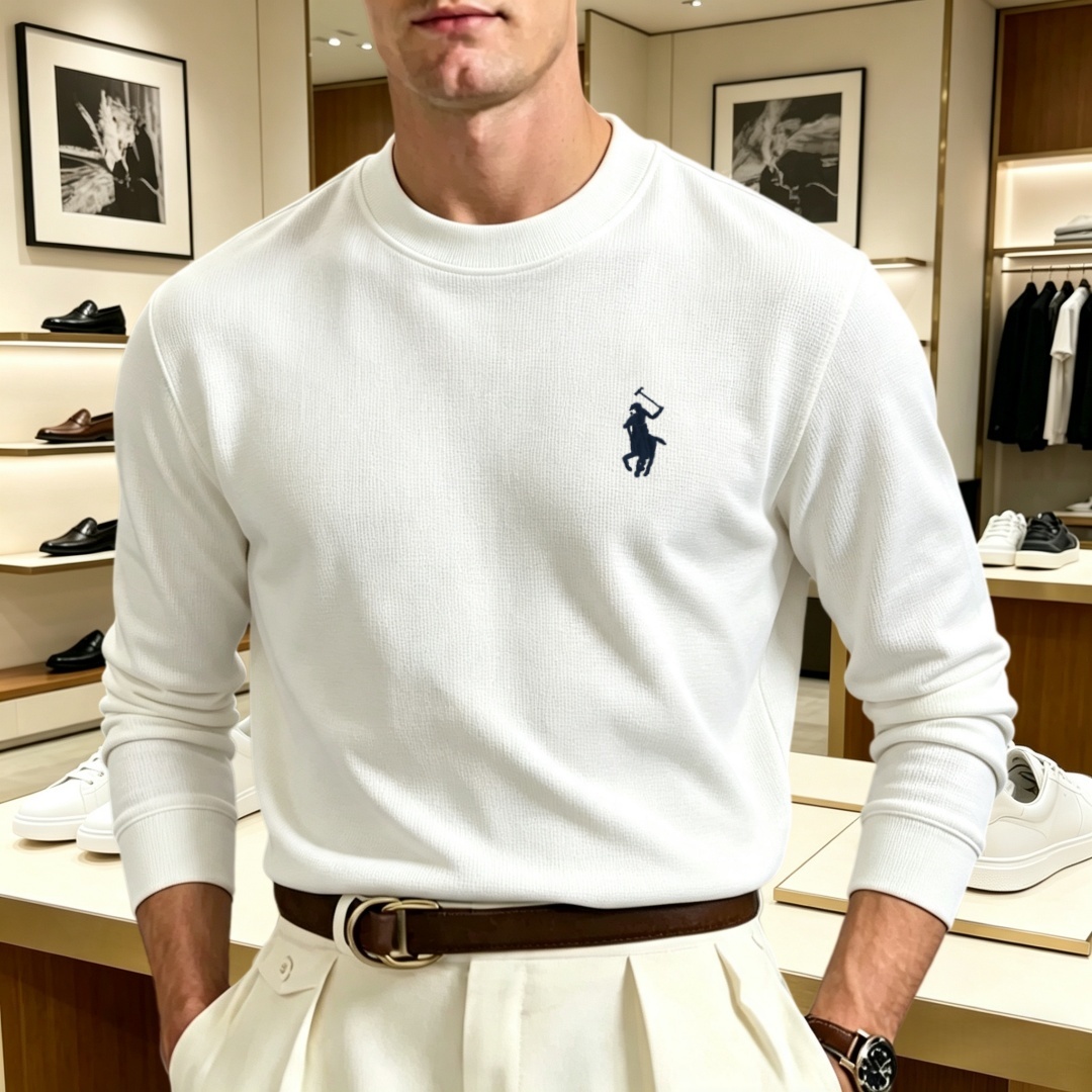 Men'S Fashion T Shirts - Weiches Baumwoll-Herren-T-Shirt mit langen Ärmeln und