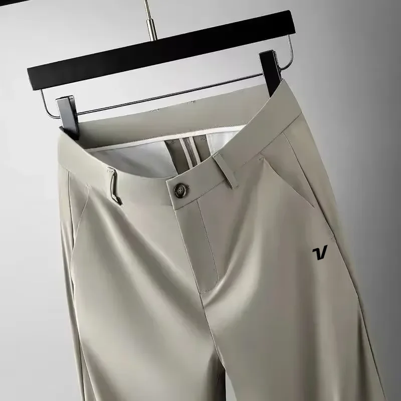 Men'S Fashion Golf Clothing - 2026 Sommer Seiden-Leichtgewicht Herren Golfanzug 2026
