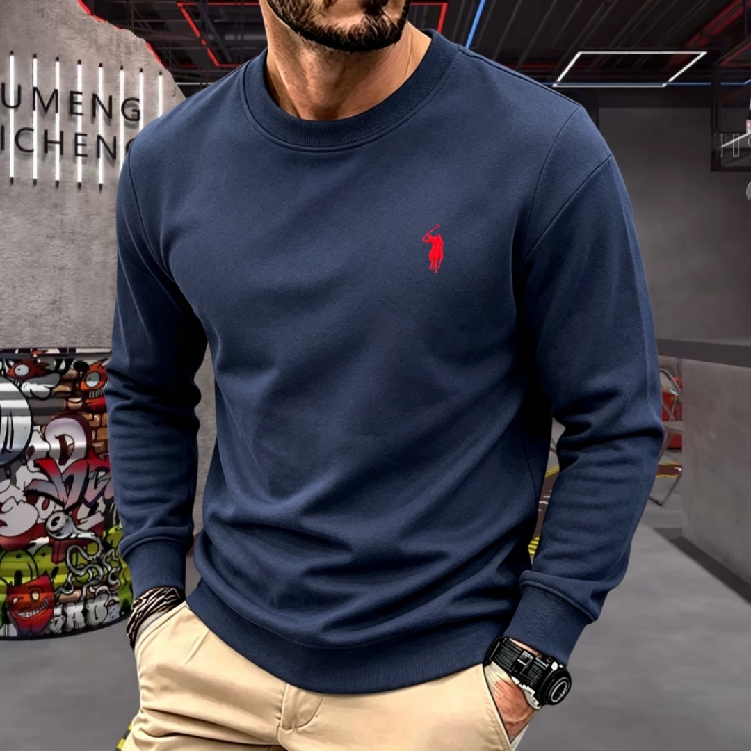 Men'S Fashion T Shirts - Weiches Baumwoll-Herren-T-Shirt mit langen Ärmeln und