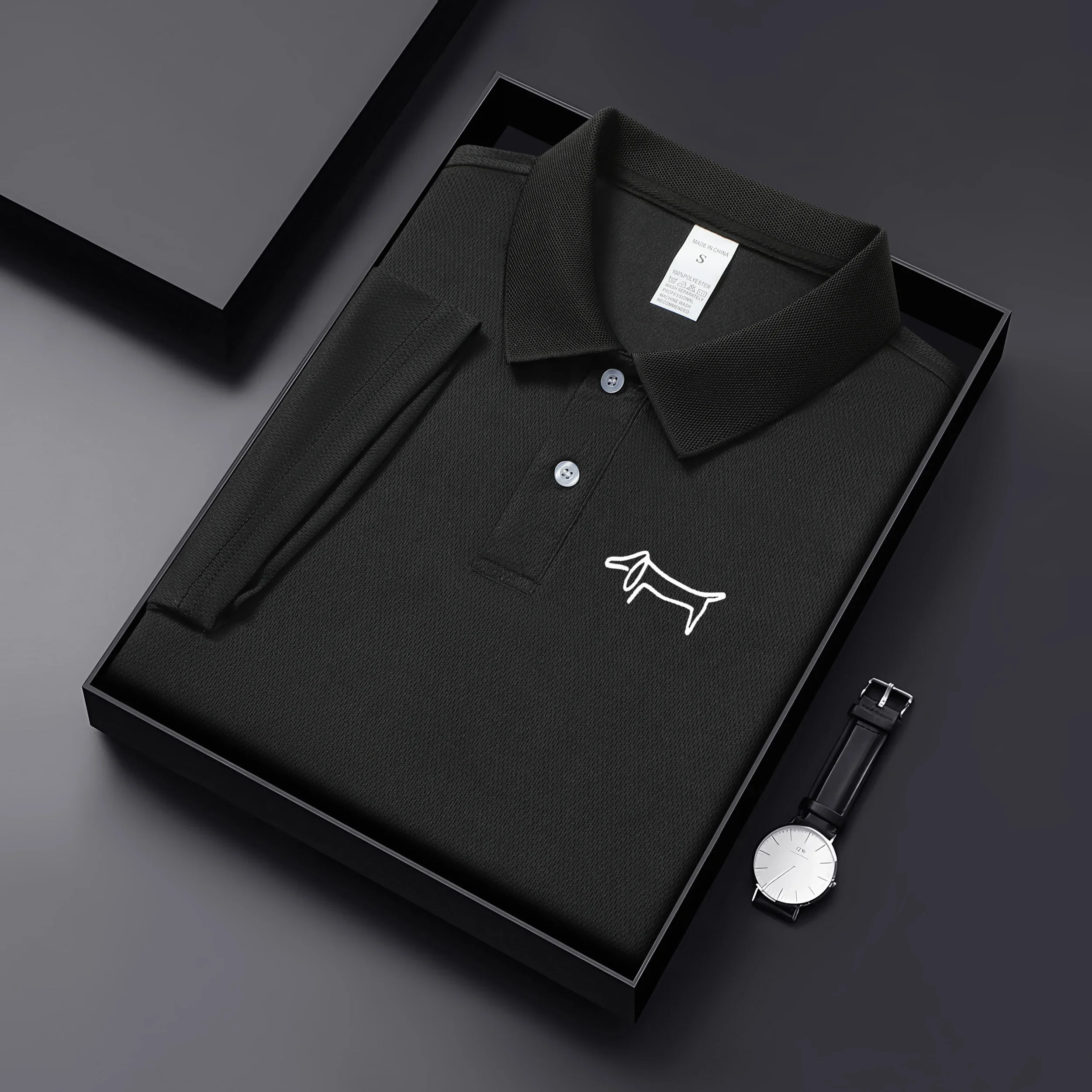 Men'S Fashion Golf Clothing - 2026 Hochwertige Koreanische Mode Lässiges Herren-Poloshirt