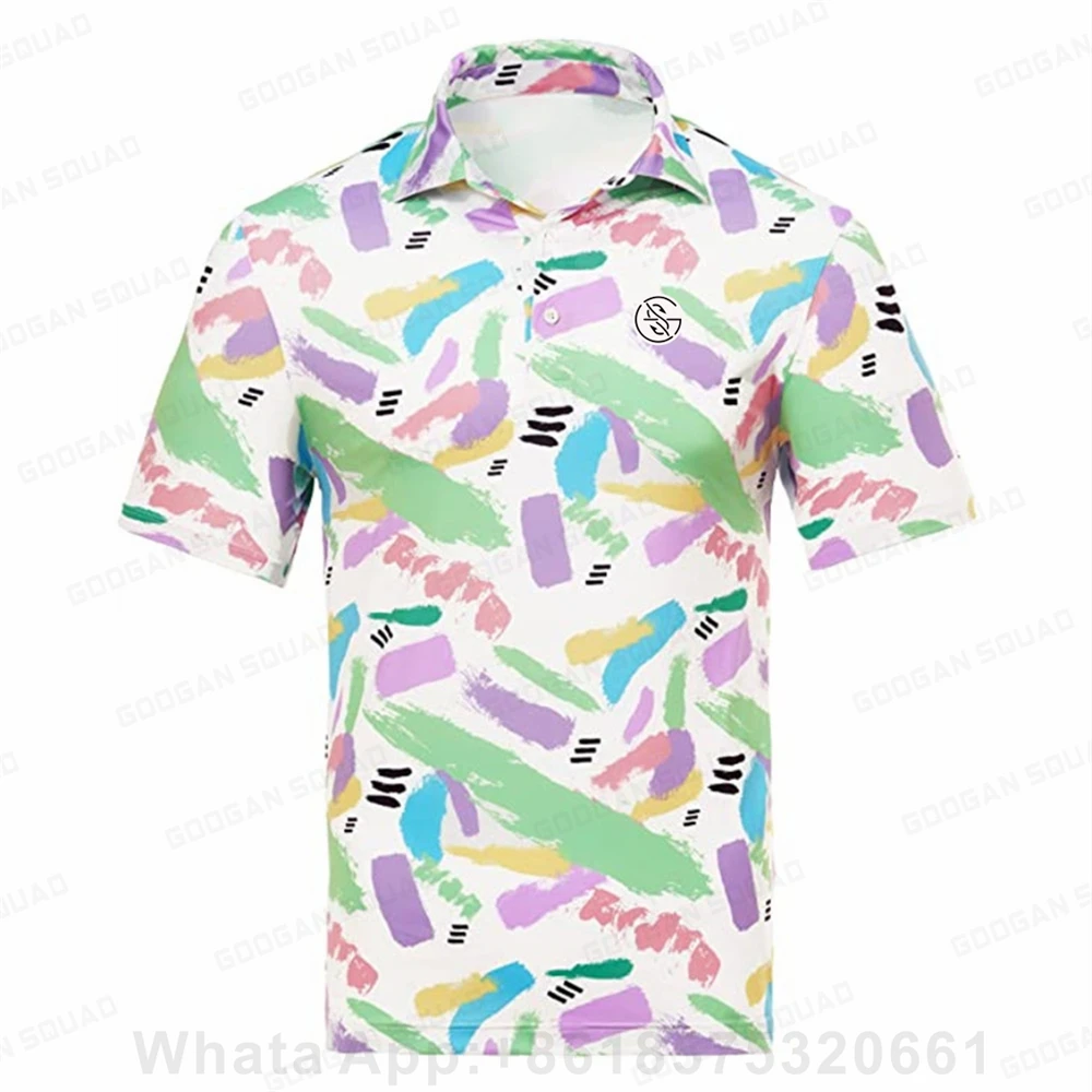 Men'S Fashion Golf Clothing - 2023 Neues Sommer-Herren-Poloshirt Lässige Mode Kurzarm