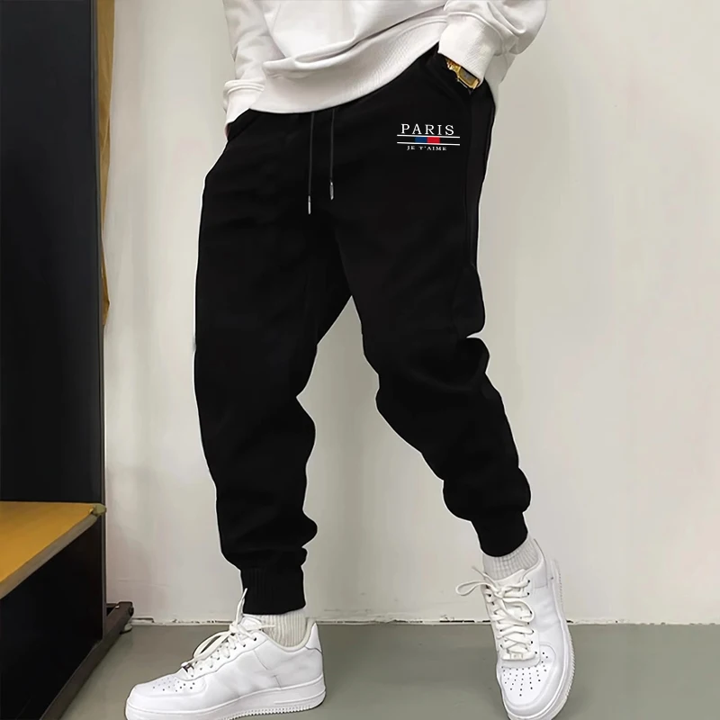 Men'S Fashion Paris 2025 - Männliche Streetwear Casual Comfort Lounge Hosen