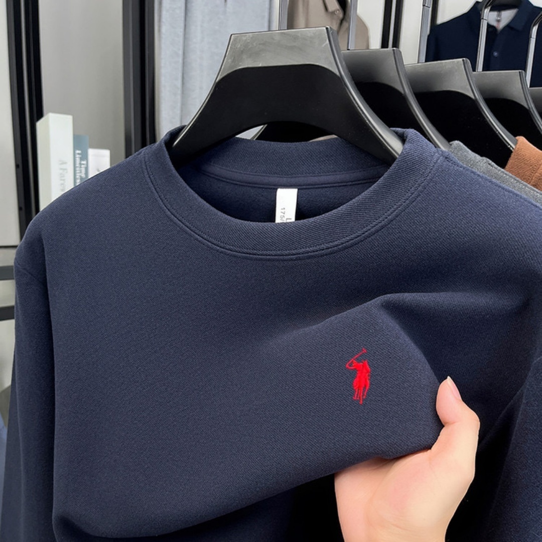 Men'S Fashion T Shirts - Weiches Baumwoll-Herren-T-Shirt mit langen Ärmeln und