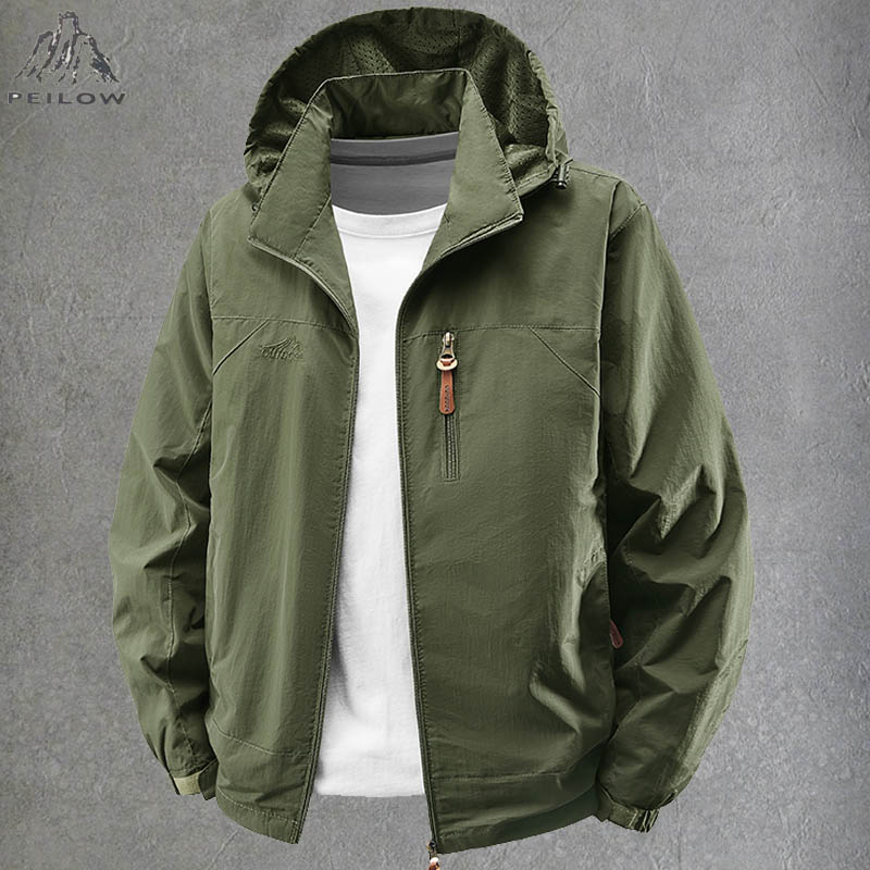 Varsity Jacket Letterman - Frühling Herbst Windjacke Wasserdichte Wandern Jacken