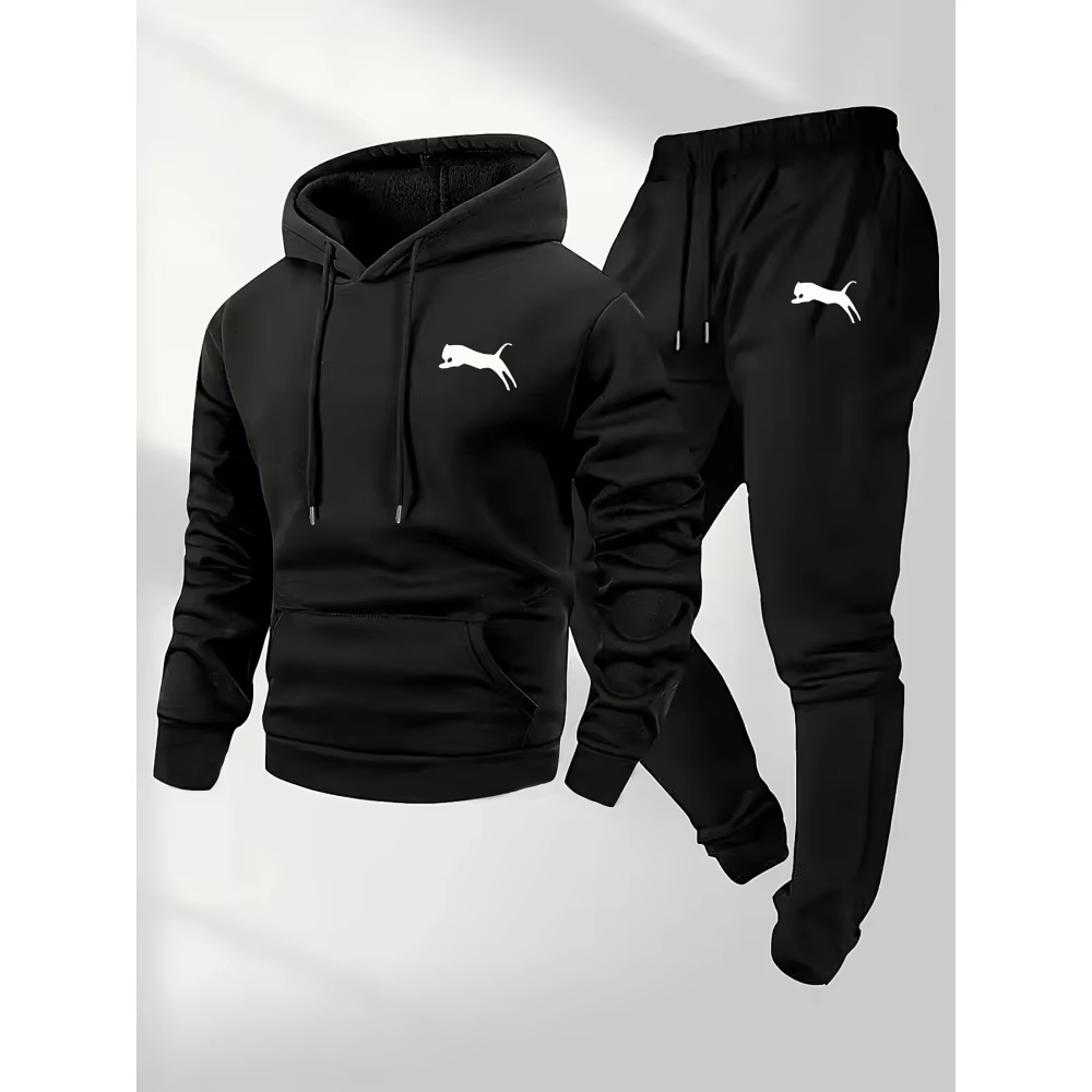 Streetwear Hoodie - 2026 Meistverkauftes Herren-Kapuzenpullover & Hosen-Set Lässiger