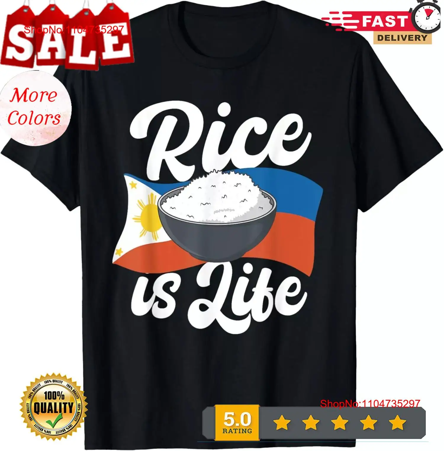 Rice Is Life Filipino Food Pro – Men'S Fashion Philippines Bewertung und Preis