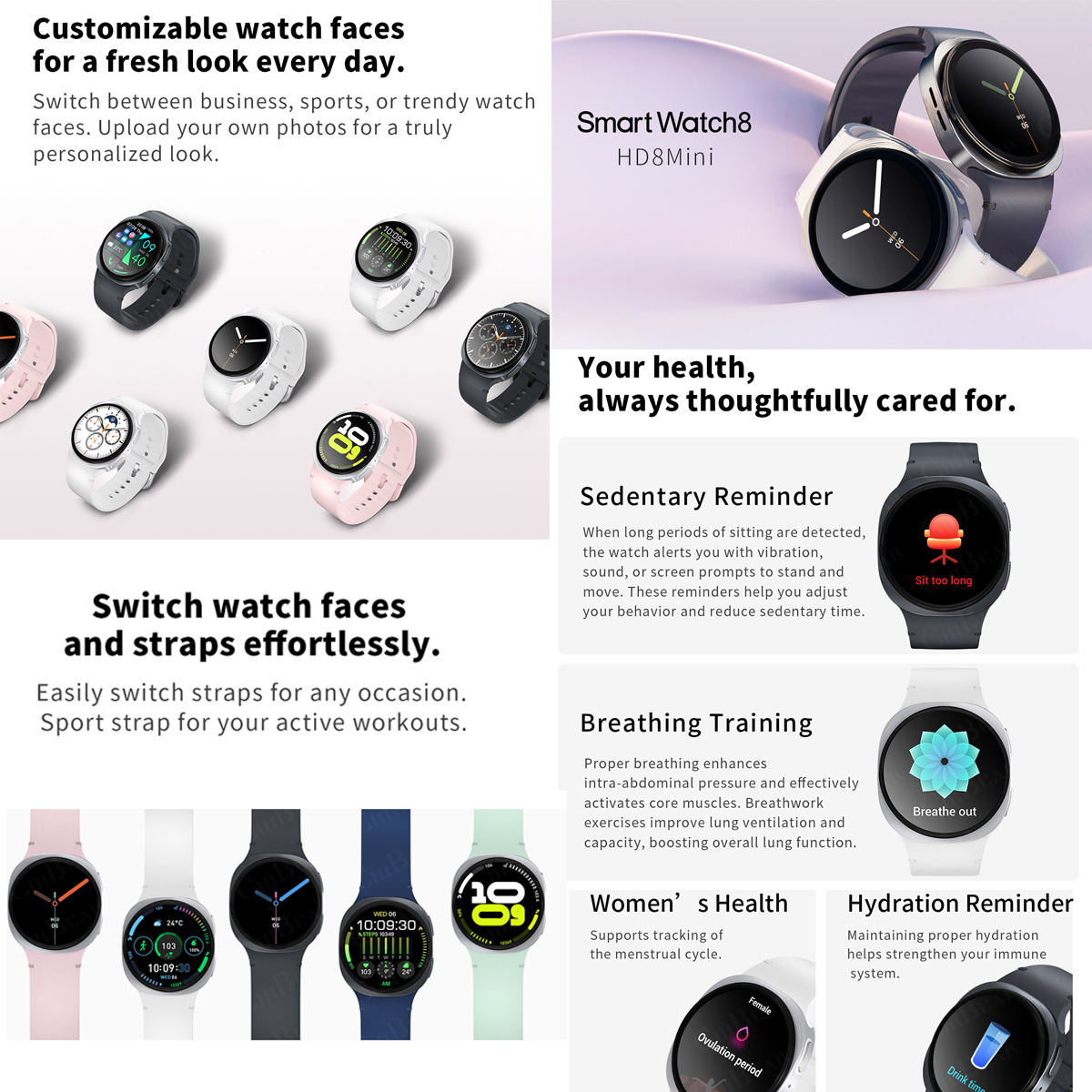 2026 Neue Smartwatches 8 Mini  – Men'S Fashion Week 2026 Bewertung und Preis