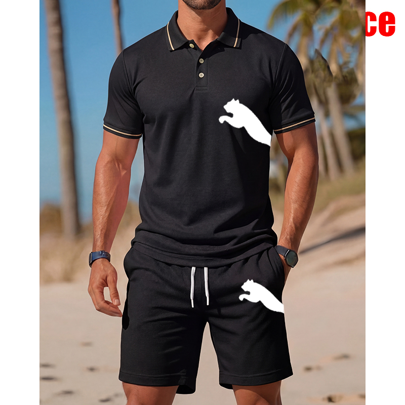 Herren Freizeit-Kurzarm-Polosh – Men'S Fashion Polo Bewertung und Preis