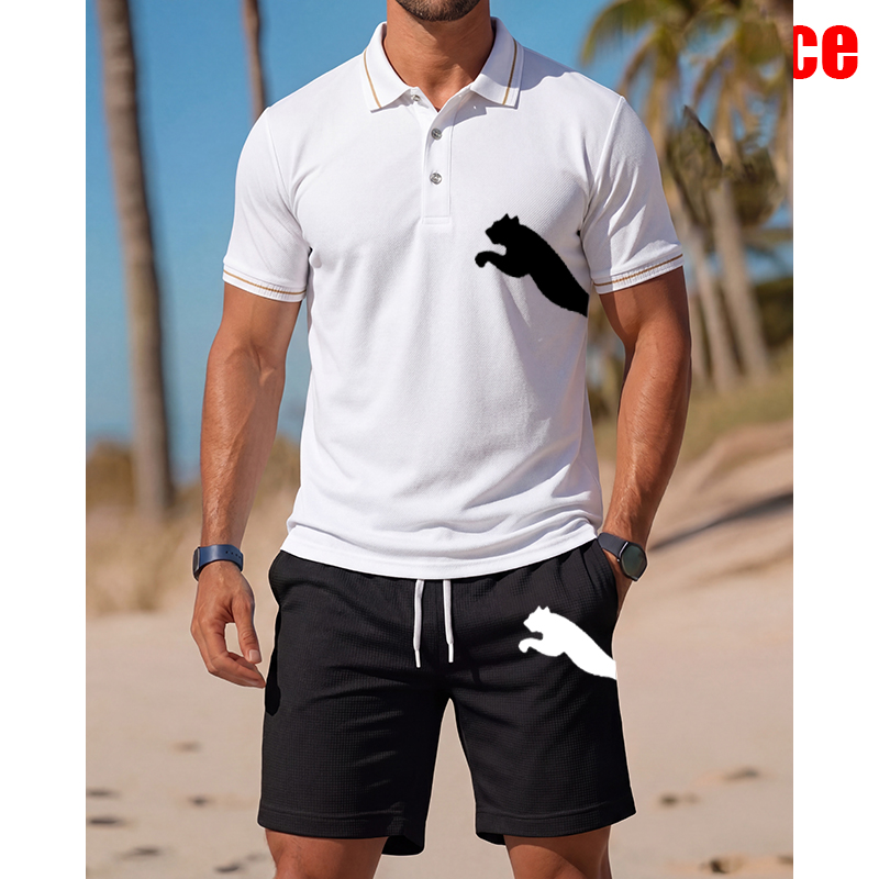 Herren Freizeit-Kurzarm-Polosh – Men'S Fashion Polo Bewertung und Preis