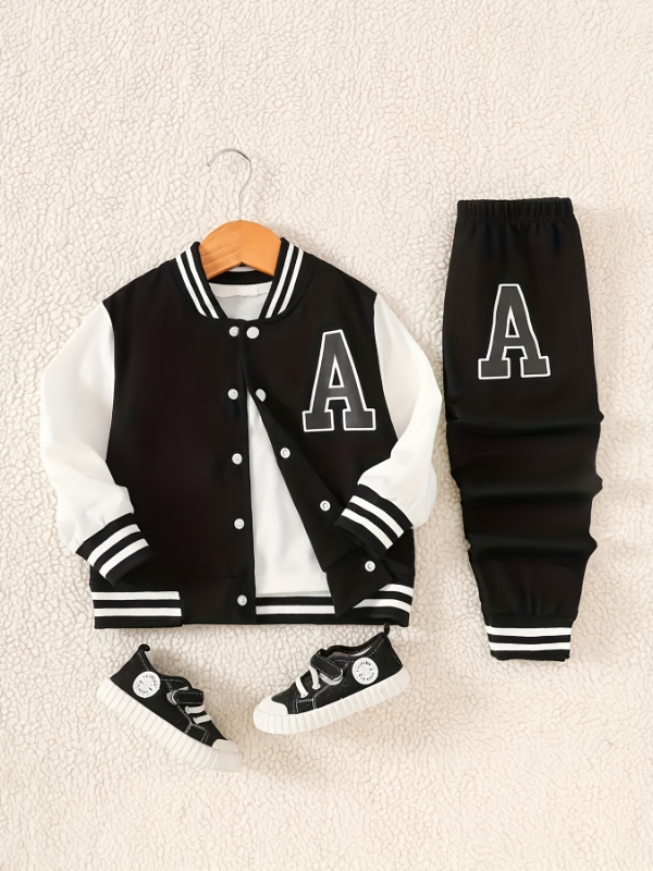 Zweiteiliges Set aus Varsity-J – Varsity Jacket Letterman Bewertung und Preis