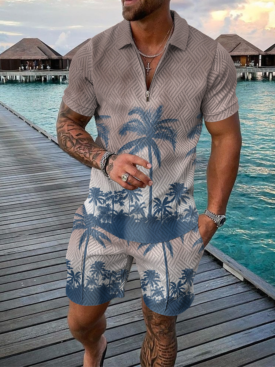 Hawaiianisches Kokosnussbaum-P – Men'S Fashion Polo Bewertung und Preis