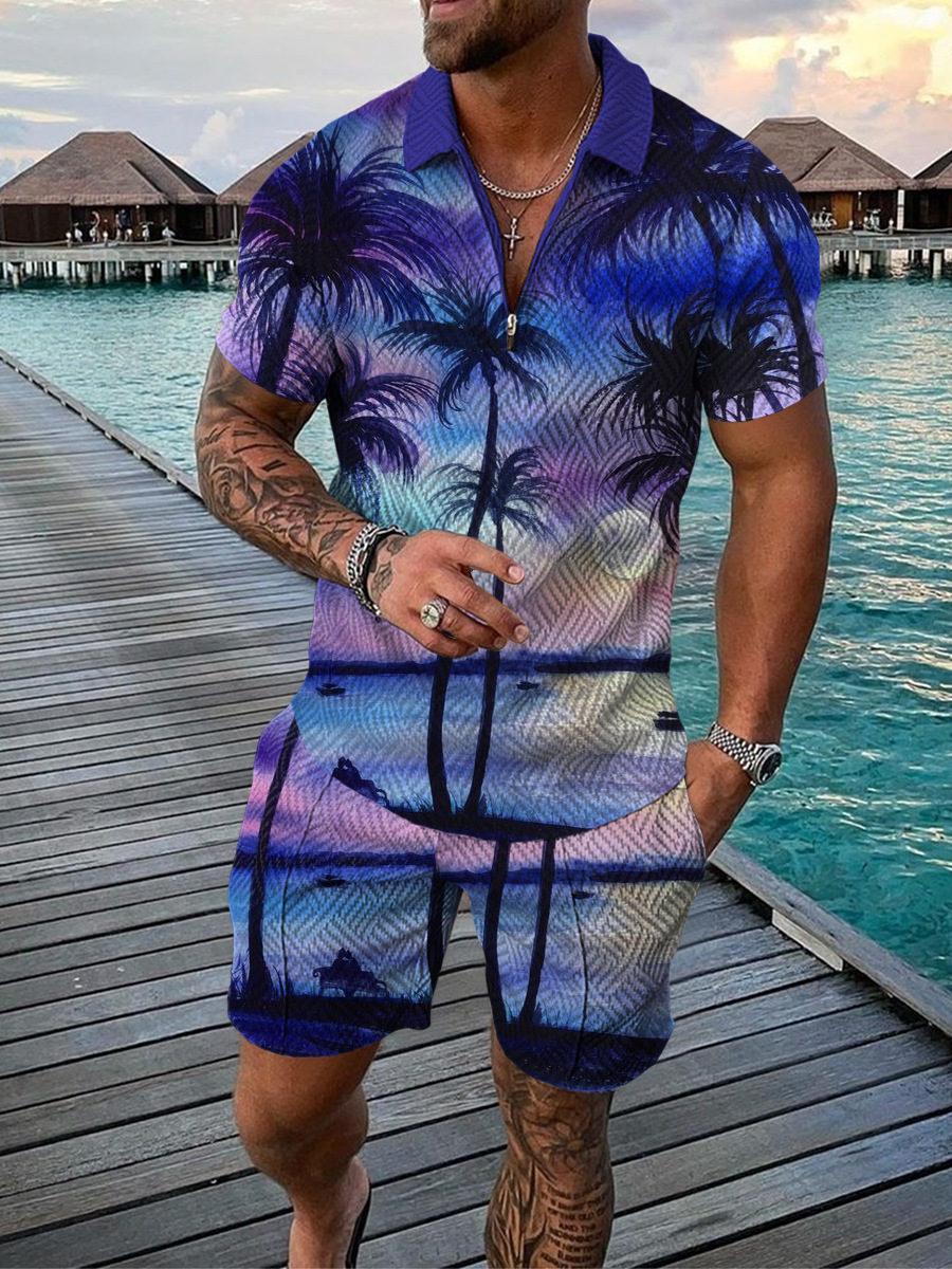 Hawaiianisches Kokosnussbaum-P – Men'S Fashion Polo Bewertung und Preis