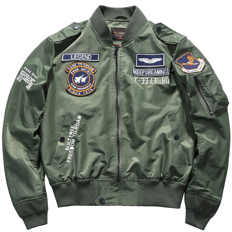 Männer Frühling Taktische Arme – Varsity Jacket Letterman Bewertung und Preis