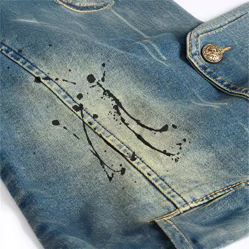 Frühling Herbst Neue Mode männ – Men'S Fashion Vest With Jeans Bewertung und Preis
