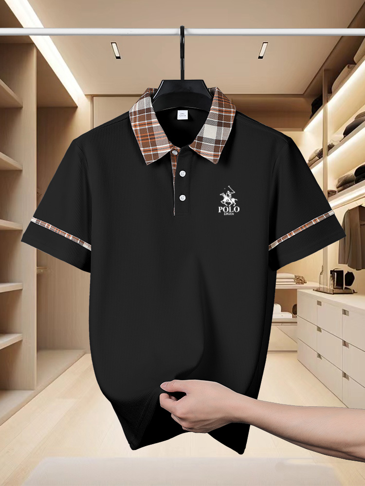 Herren-Poloshirt Golfshirt mit – Men'S Fashion Golf Clothing Bewertung und Preis