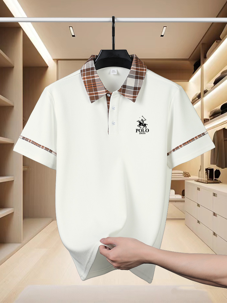 Herren-Poloshirt Golfshirt mit – Men'S Fashion Golf Clothing Bewertung und Preis