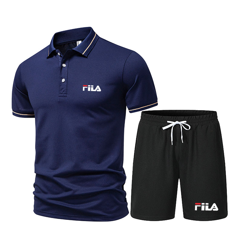 Modisches 2-teiliges Sportoutf – Men'S Fashion Polo Bewertung und Preis