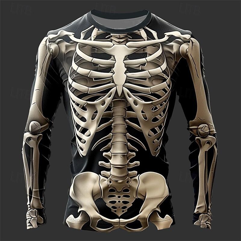 Herren 3D-Flammen-Totenkopf-Mu – Men'S Fashion T Shirts Bewertung und Preis