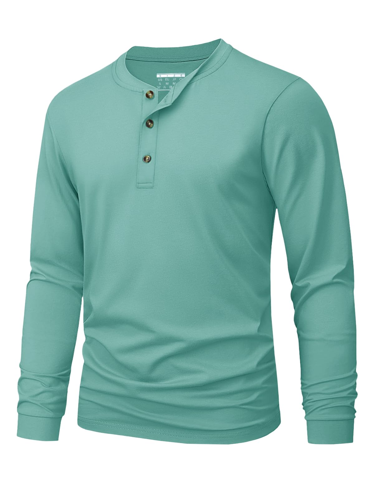 Herren-Henley-T-Shirt, schlich – Men'S Fashion T Shirts Bewertung und Preis