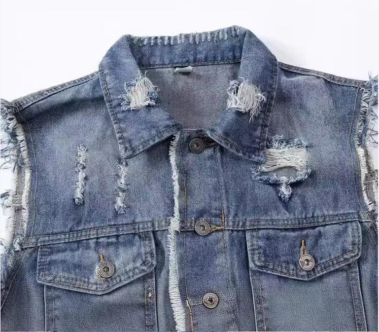 Neue Modische Herren Blaue Läs – Men'S Fashion Vest With Jeans Bewertung und Preis